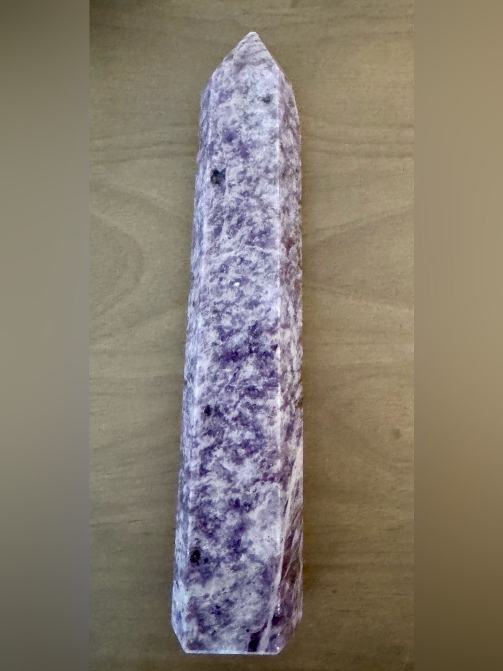 Large Lepidolite Tower - Picture 9 of 13